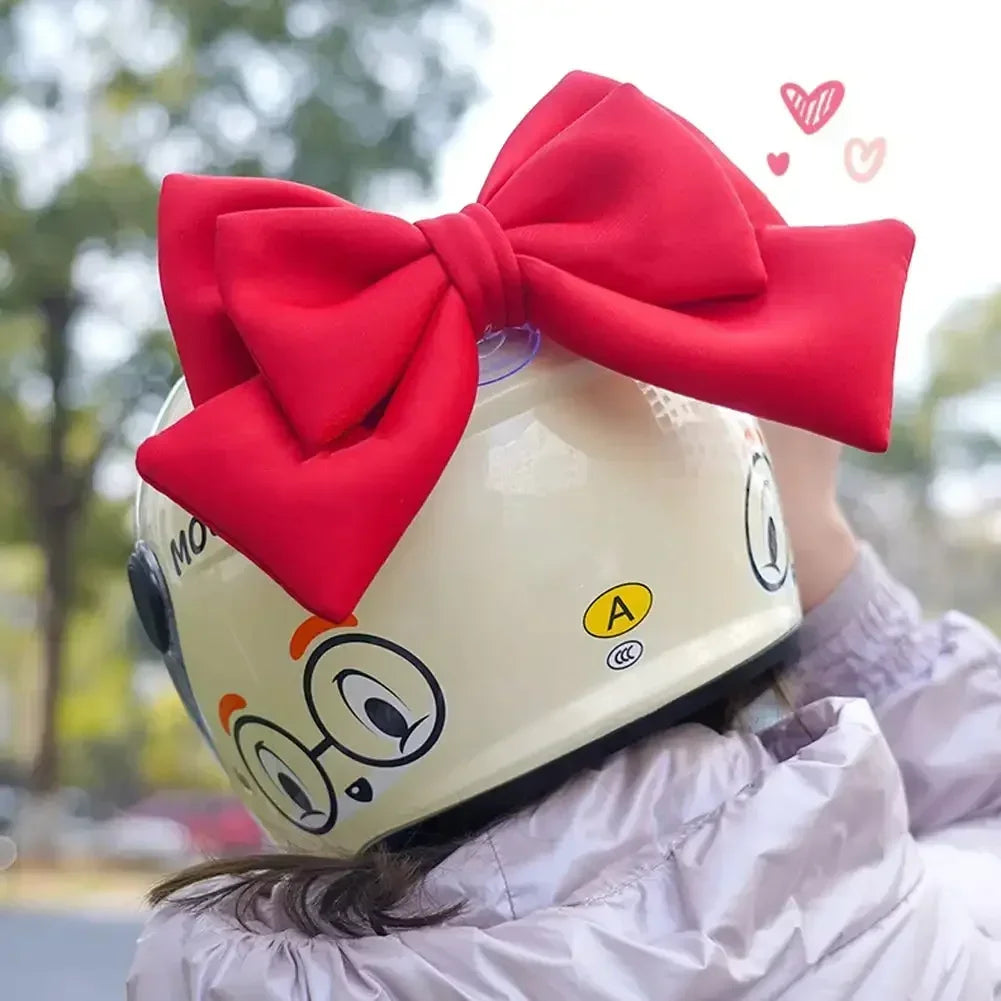Motorcycle Helmet Butterfly Knot Full Face Off Road Helmet Decor Bow Styling Women Cycling Electric Bike Motorcycle Accessories Oasis Select