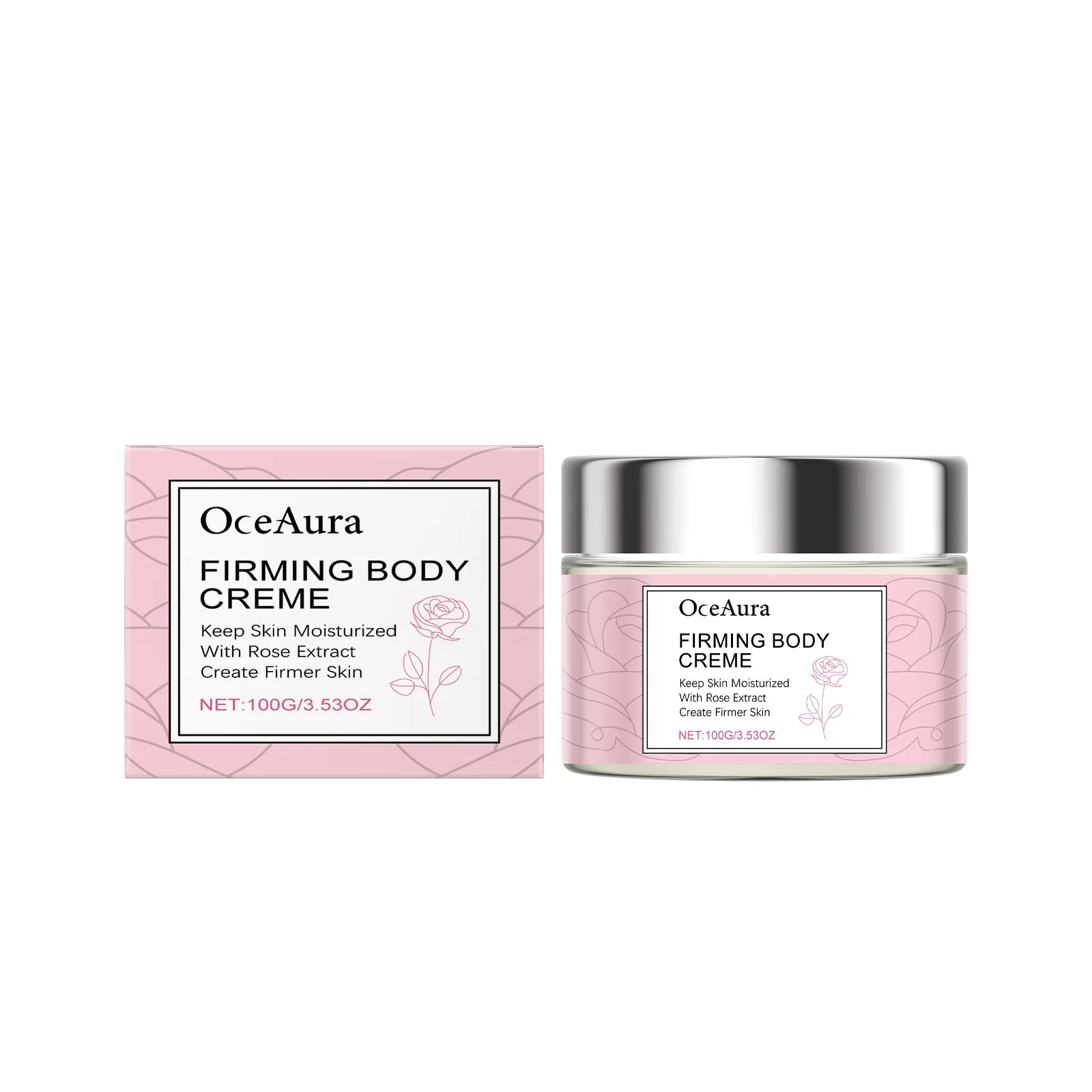 Firming Body Vanilla Scented Body Lotion Moisturizes and Locks in Water Keeps Skin Hydrated Firms Skin and Smooths Wrinkles Oasis Select 2Rose