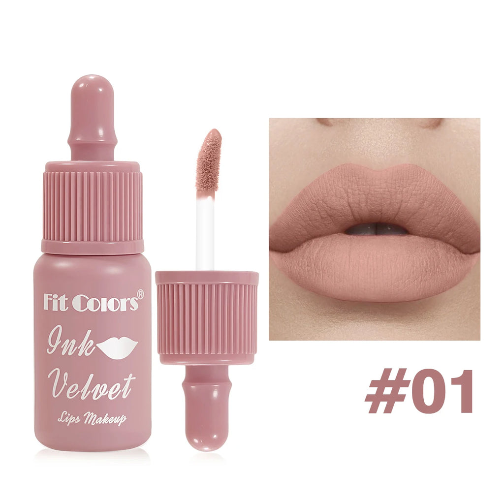 Fit Colors Velvet Matte Liquid Lipstick – Waterproof, Long-Lasting