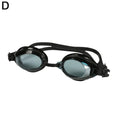 Silicone Goggle Women HD Men's Waterproof and Anti-fog Diving Equipment Small Frame Adult Swimming Glasses for Childre Oasis Select Black