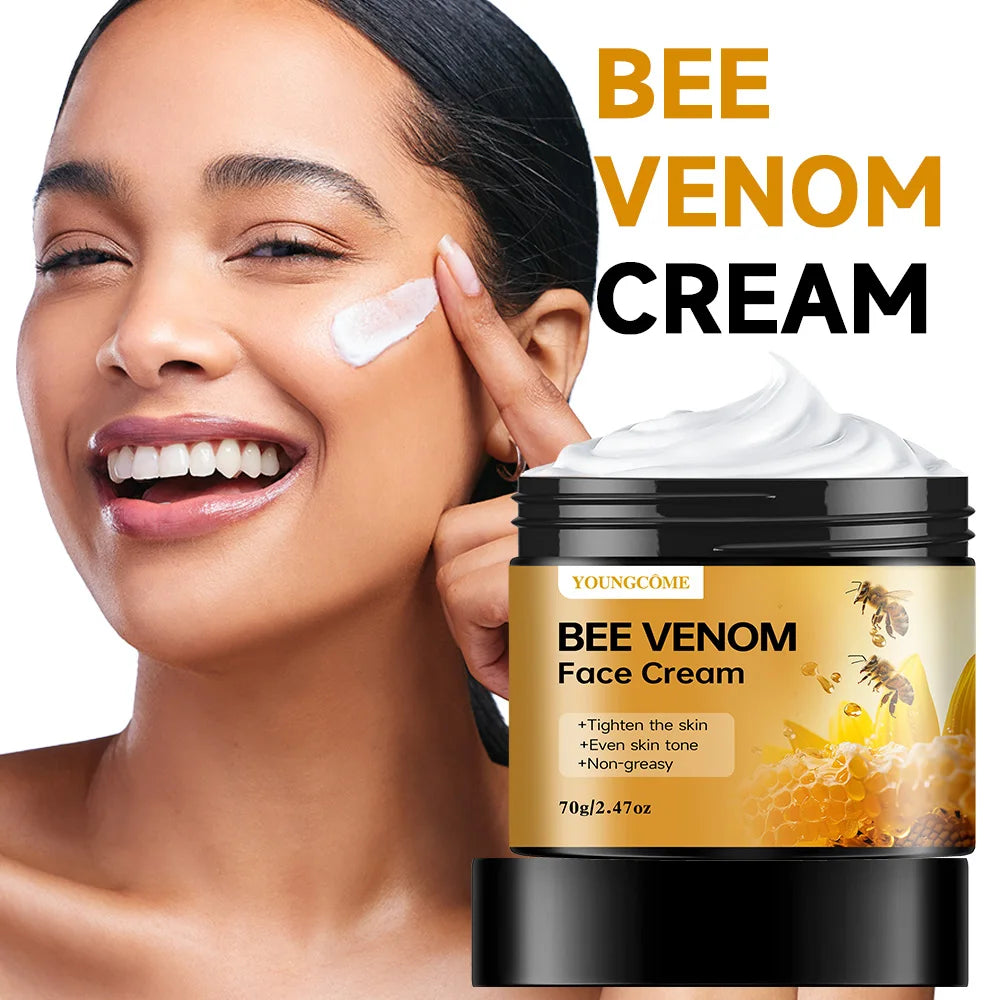 YOUNGCOME Bee Venom Collagen Cream – 24H Anti-Aging Moisturizer Anti-Aging Face Cream Oasis Select