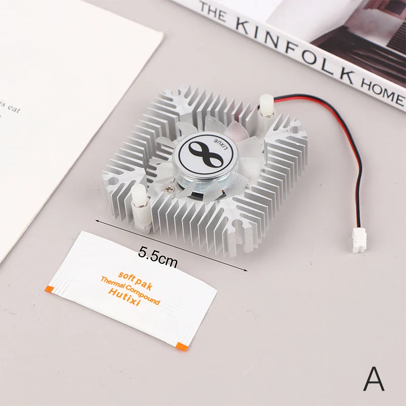 55mm Aluminum VGA GPU Cooling Fan Heatsink for PC Graphics Card