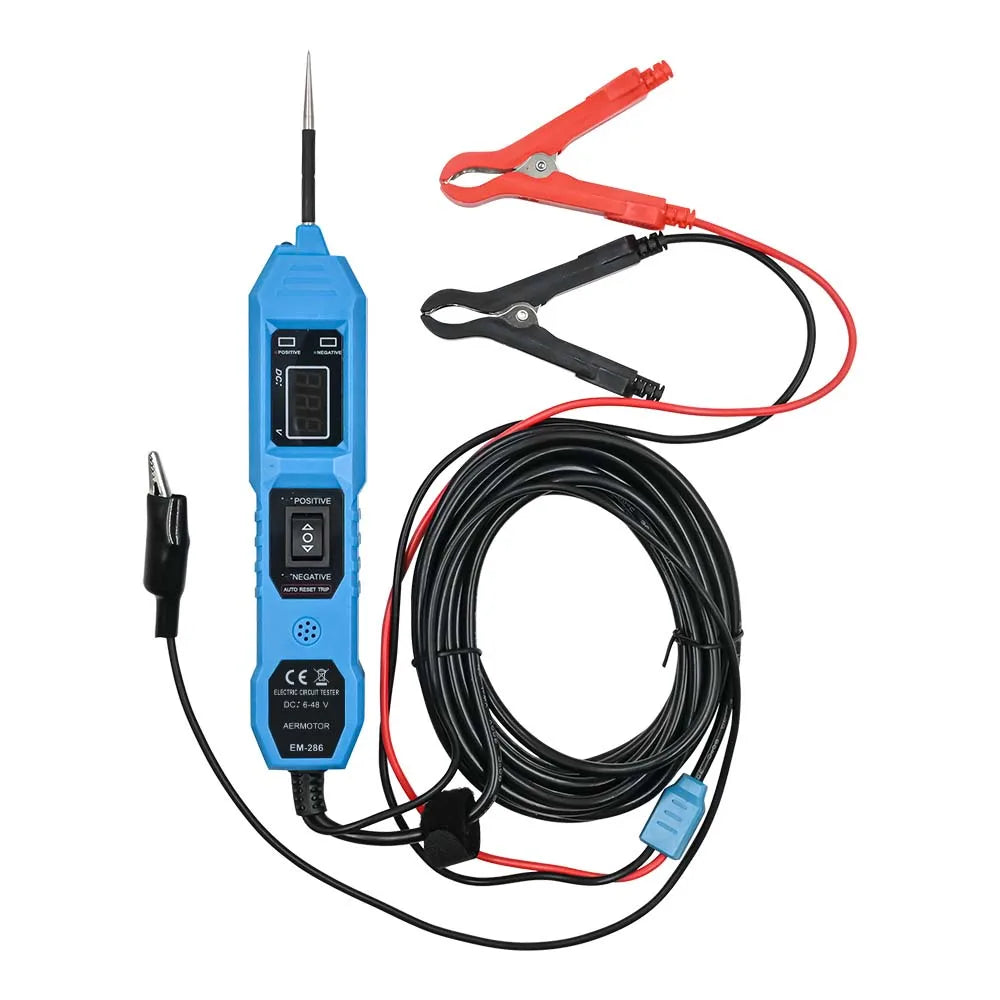 Automotive Circuit Tester Voltage Display LED Probe Kit 6-48V Automotive Circuit Tester Oasis Select