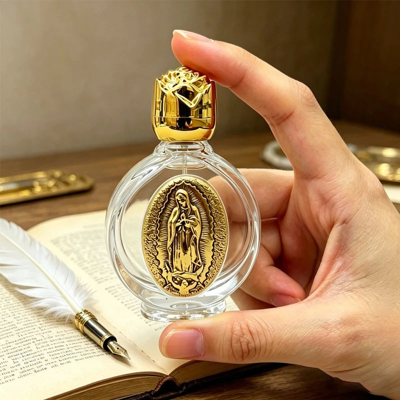 12pcs 0.5 Floz Essential Oil Bottles for Fragrance Supplement Liquid， Portable Holy Water Bottles for Church Decor Prayer Gift Oasis Select