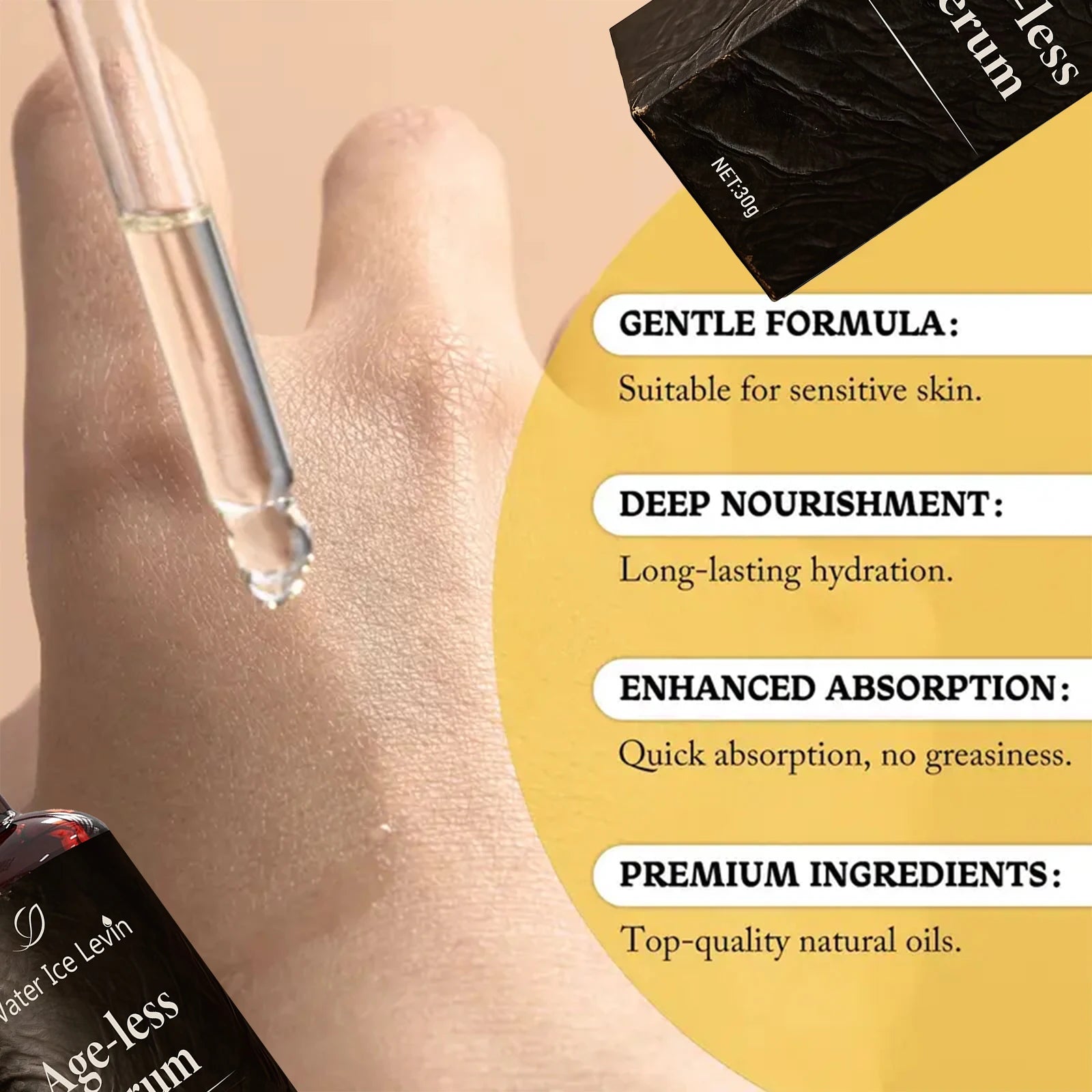 Bee Venom & Retinol Face Serum – Anti-Aging & Brightening Anti-Aging Face Serum Oasis Select