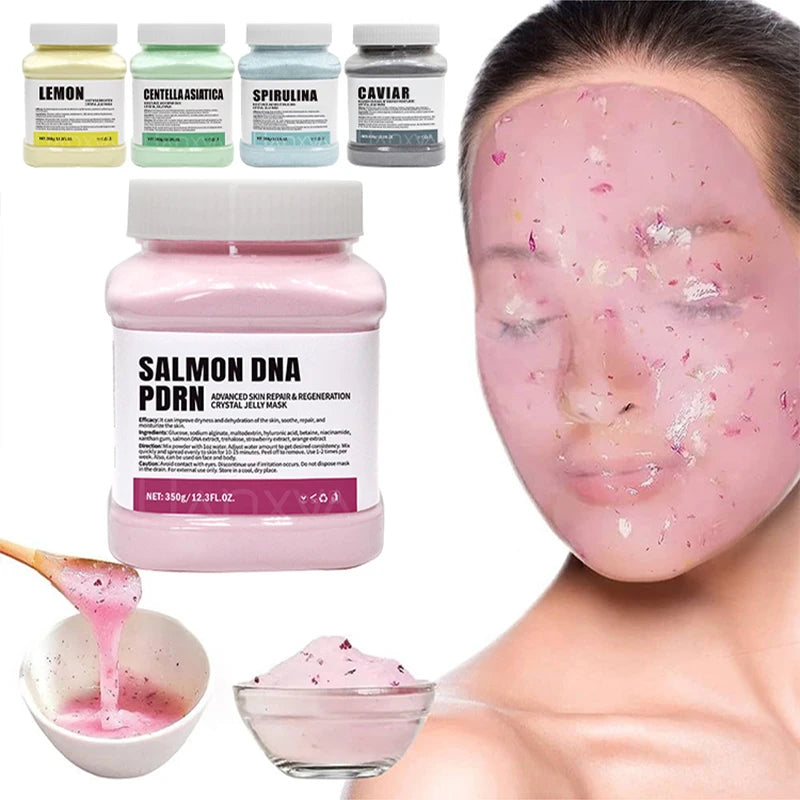 Crystal Jelly Mask Powder 350g – Hyaluronic Acid & Rose Extract