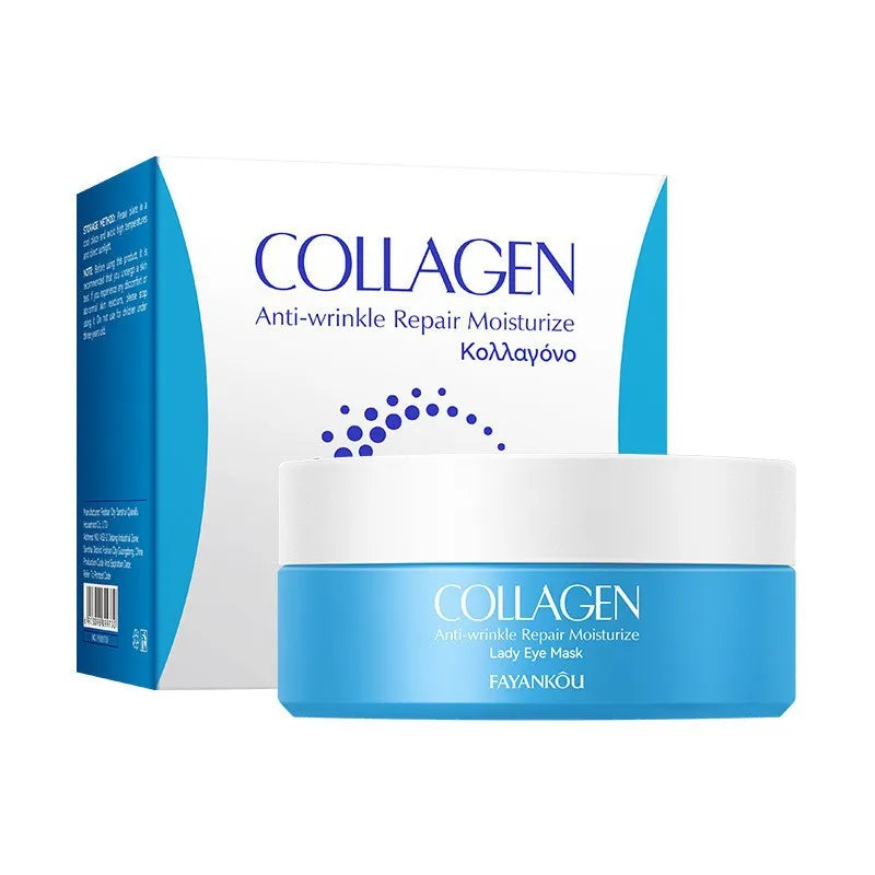 60-Pack Collagen Eye Masks – Firming, Hydrating & Anti-Wrinkle