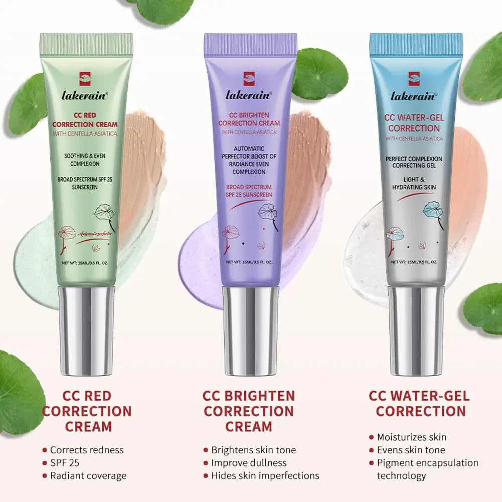 Centella CC Cream – Color-Change Foundation, Full Coverage & Oil Control CC Cream Foundation Oasis Select