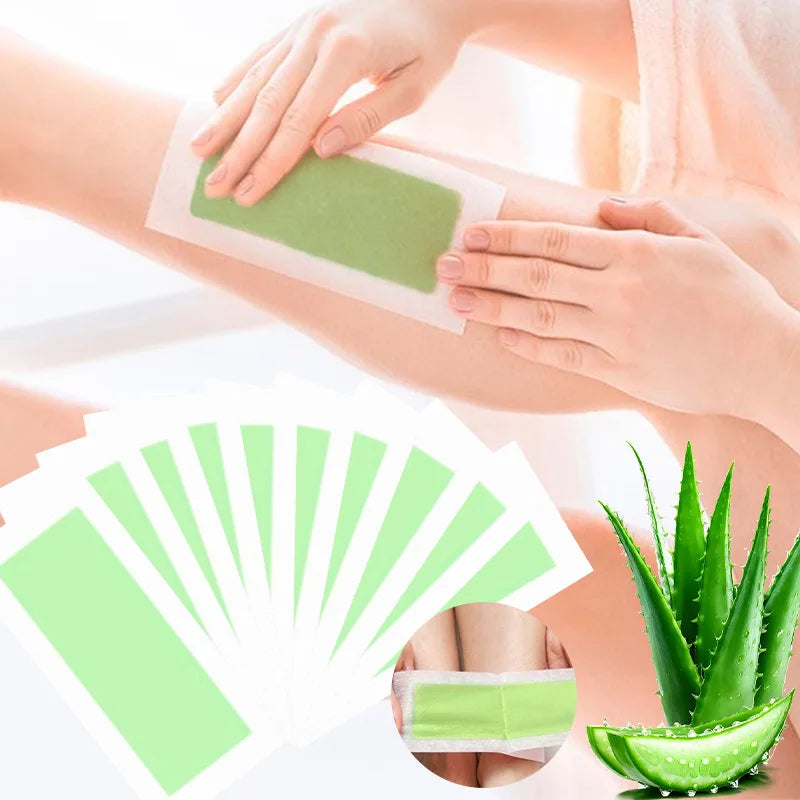 40-Piece Cold Wax Strips – Face, Legs, Arms & Body Hair Removal Cold Wax Strips Oasis Select Default Title