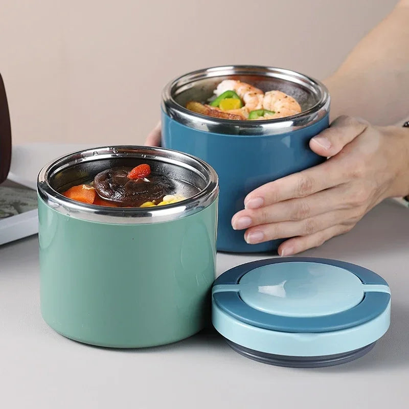 630/1000ml Insulated Food Jar, Stainless Steel Thermos Lunch Box, Heat Keeping Soup Container for School, Office Oasis Select
