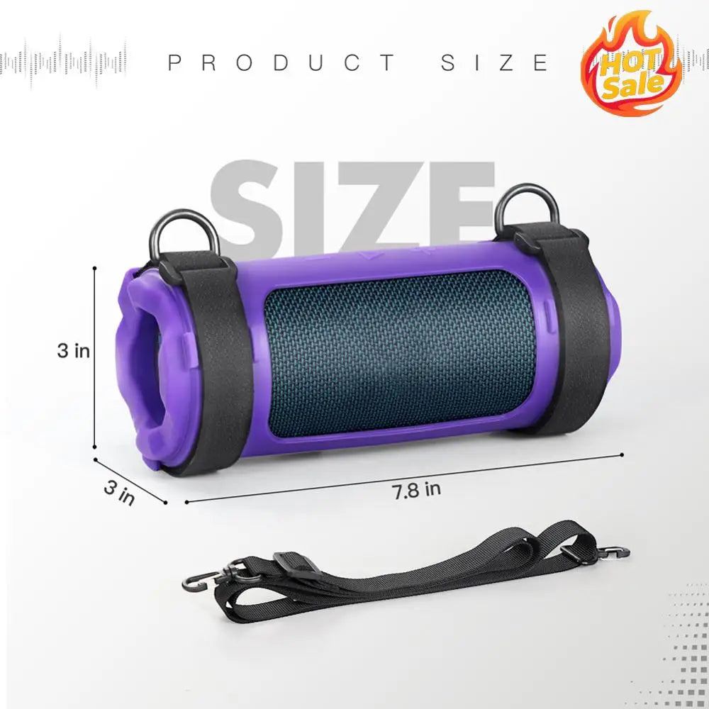 For JBL Flip 7 Soft Protective Speaker Cover Waterproof Silicone Speaker Protect Case Anti-Scratch Solid Color BT Speaker Sleeve Oasis Select