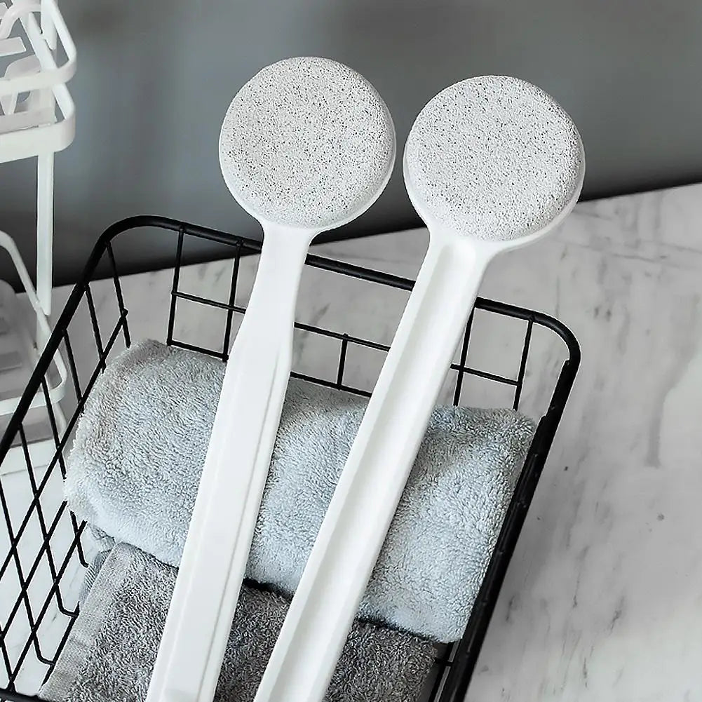 Long Handle Foot Scrubber Brush with Pumice Stone | Foot Care Foot Scrubber Brush Oasis Select