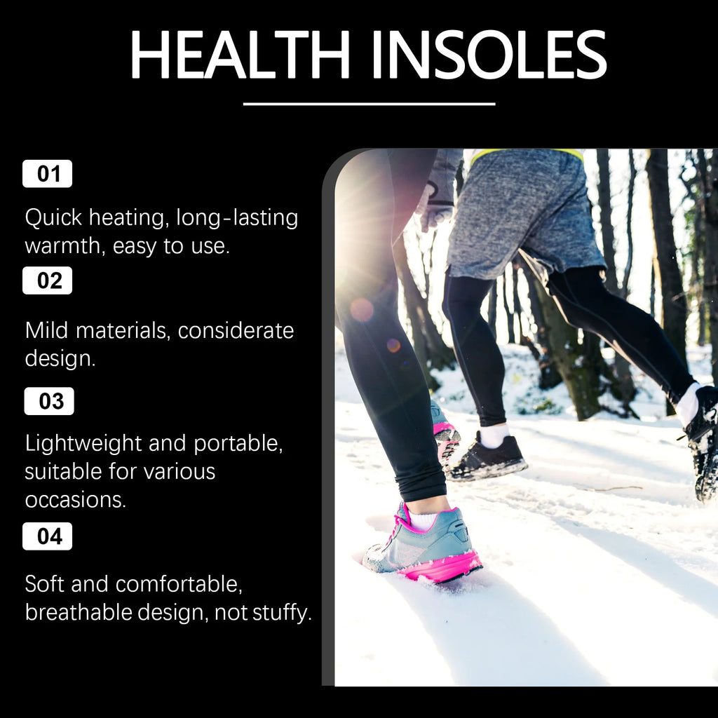Self Heating Insoles – Foot Warmers for Skiing & Winter Outdoor Heating Insoles Oasis Select