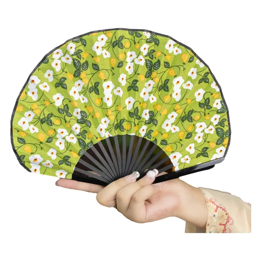 Decorative Retro Mini Shell Fan Lightweight Portable Chinese Style Fan with Tassel Handheld Fan Party Oasis Select Style 11