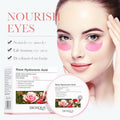BIOAQUA Rose Hyaluronic Acid Eye Masks – 60 Patches Dark Circles Eye Mask Patches Oasis Select Default Title
