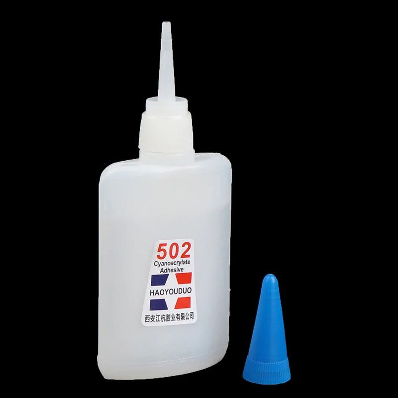50G Quick-drying Super Glue 502 Instant Strong Adhesive Toys Crafts Shoes Paper Wood Plastic Fast Repairing Glue Universal Oasis Select