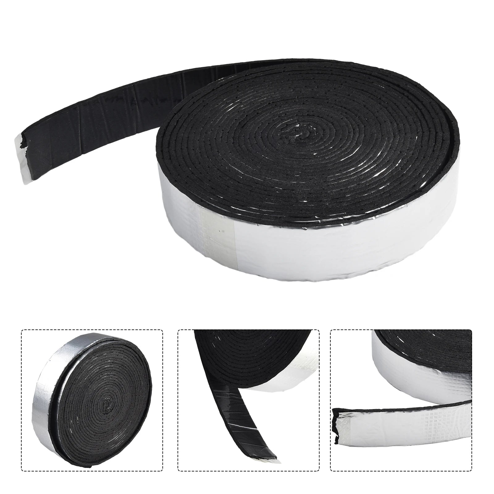 32.8Ft Pipe Wrap Insulation Tape – Aluminum Foil Foam Pipe Insulation Tape Oasis Select