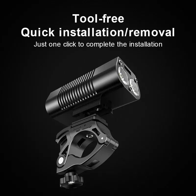 X-TIGER Bike Light Rainproof With Power Bank Rechargeable LED Lamp 4000mAh MTB Front Lamp Headlight Aluminum Bicycle Light Oasis Select