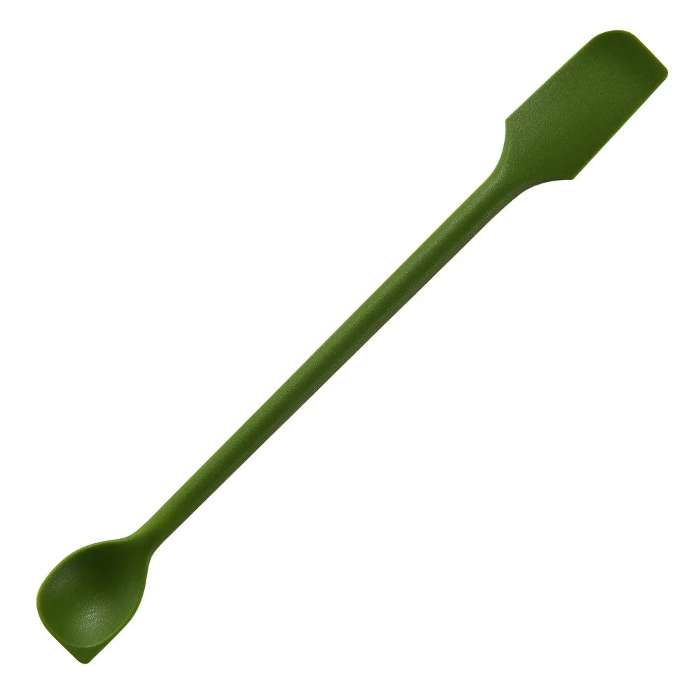 1pcs Mini Silicone Spatulas Non-Stick Silicone Cream Spatula for Kitchen Cooking Baking Reusable Stirrer for Jam Kitchen Tools Oasis Select Green