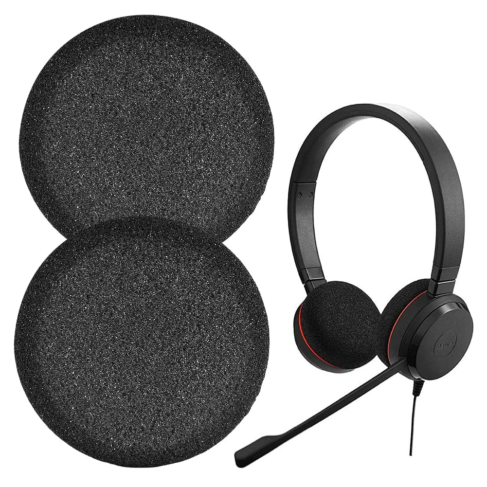 Jabra Evolve 20 30 40 65 Replacement Earpads – Foam Cushions Headphone Ear Pads Oasis Select
