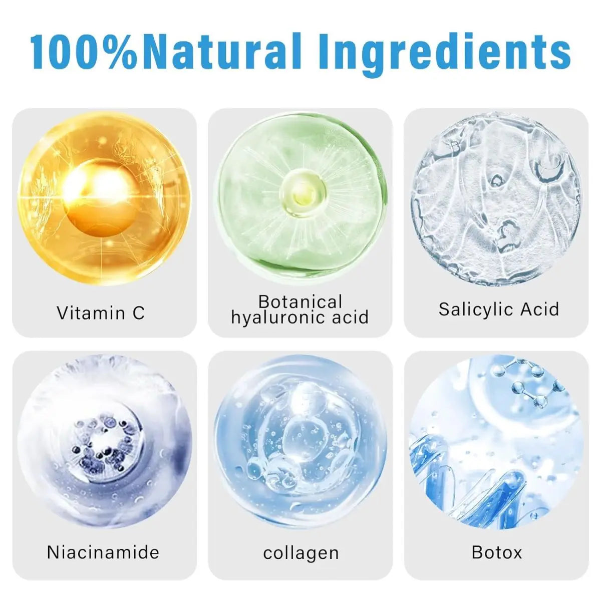 Facial Essential Oil Whitening Hyaluronic Acid Moisturizing essence Intensive Care Fade Fine Lines Gold Skin Care Oasis Select