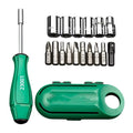 LIKE WISH Portable Screwdriver Set Portable Multi-Purpose Screwdriver High-Strength Screwdriver Nut Driver For Daily Repair Oasis Select As Shown