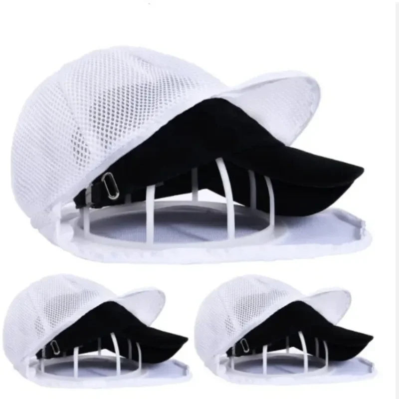Small Clothes Wash Bag Anti-Deformation Mesh Organizer Zip Bags Washing Machine Hat Wash Protector Cap Cleaner Laundry Bag Oasis Select