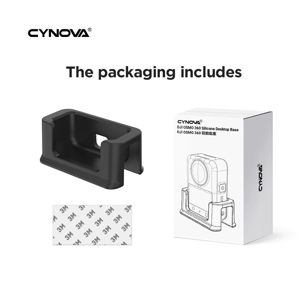 Silicone Desktop Base Stand for DJI Osmo 360 Action Camera