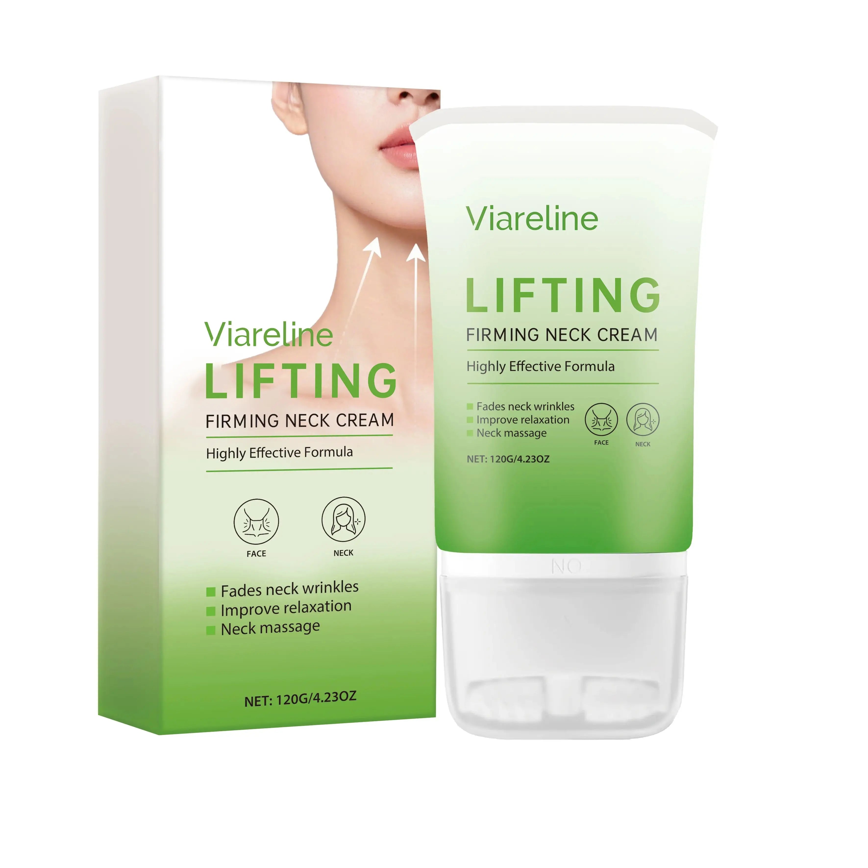 VIARELINE Roll-On Neck Firming Cream – Hydrate & Smooth