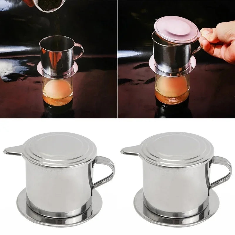 Vietnamese Stainless Steel Phin Coffee Filter | Traditional Drip Coffee Drip Filter Oasis Select