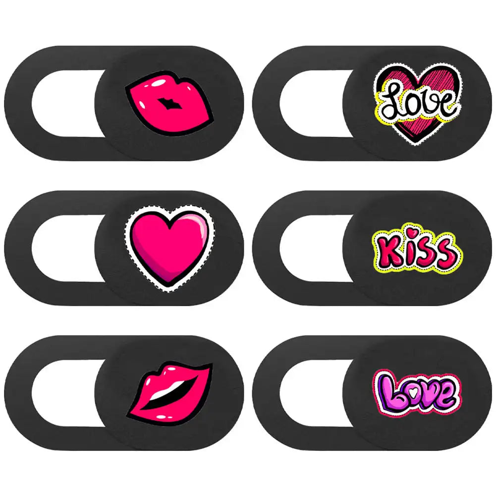 Webcam Privacy Cover Slide 3/6 Pack – Laptop, iPad & MacBook