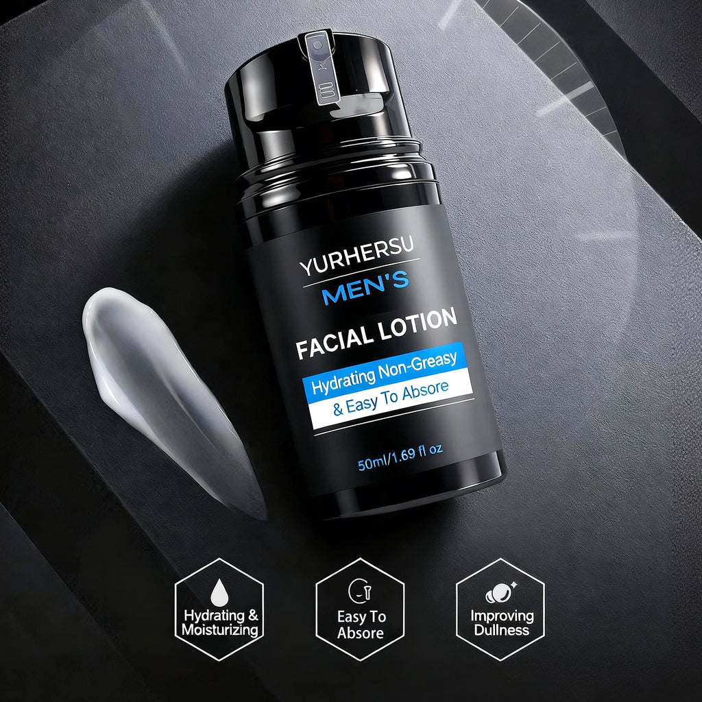 YURHERSU Men's Niacinamide Moisturizing Face & Body Lotion 50ml Men's Face Moisturizer Oasis Select