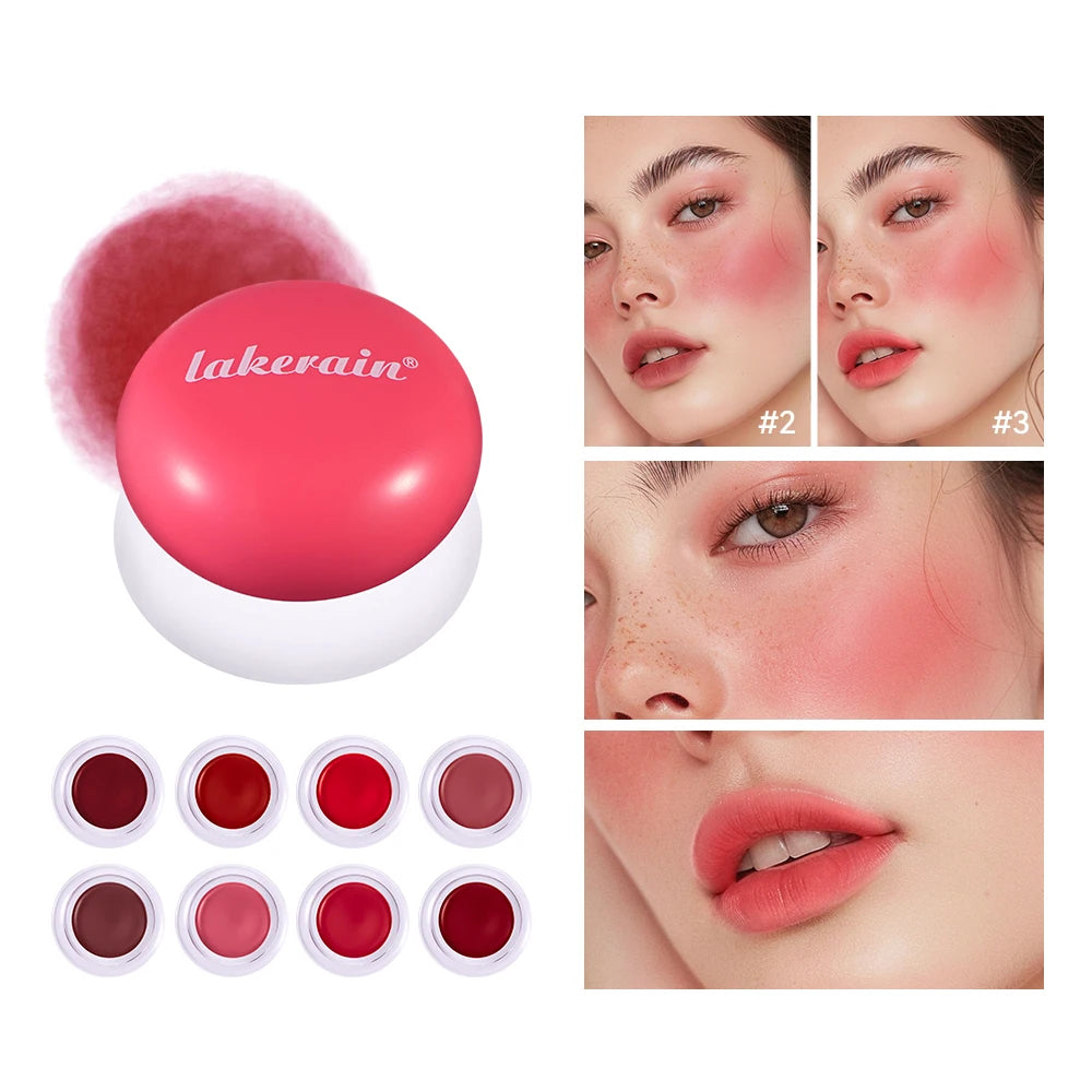 Lip & Cheek Blurry Pudding Pot – Soft Matte Buildable Blush