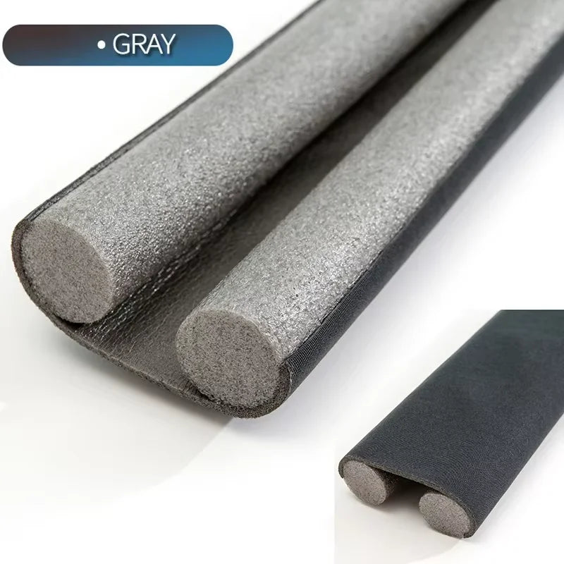 Hot Sell Flexible Door Bottom Sealing Strip Stopper Door Weatherstrip Guard Wind Dust Blocker Sealer Stopper Door Seal Oasis Select 1pc Grey