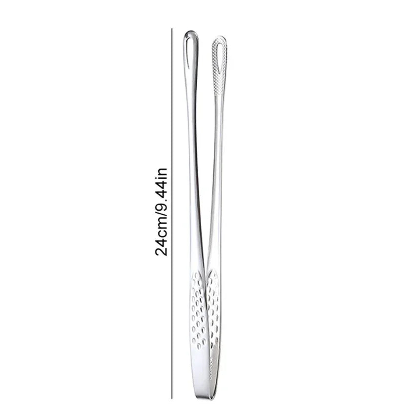 304 Stainless Steel Food Tongs – Long Handle BBQ & Kitchen Kitchen Tongs Oasis Select C
