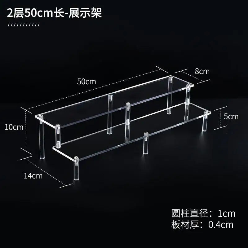 Acrylic Ladder Shelf Display Stand – Cakes, Dolls & Cosmetics