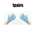 1/2/3pairs Body Cleaning Gloves Washcloth Soft Brush Home Hotel Bathroom Shower Ball Back Scrubber Exfoliating Skin Bath Gloves Oasis Select 1pairs blue