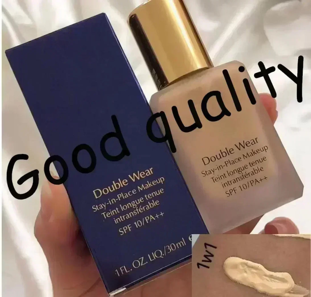 Double Wear Stay - In - Place Makeup foundation Teint Longue Tenue Intransferable Spf perfume pc002 Oasis Select 1W1