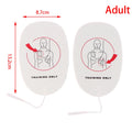 1 Pair AED Training Device Patches First Aid Training Replacement Pads Adult Kid Training Universal Trainer Oasis Select adult