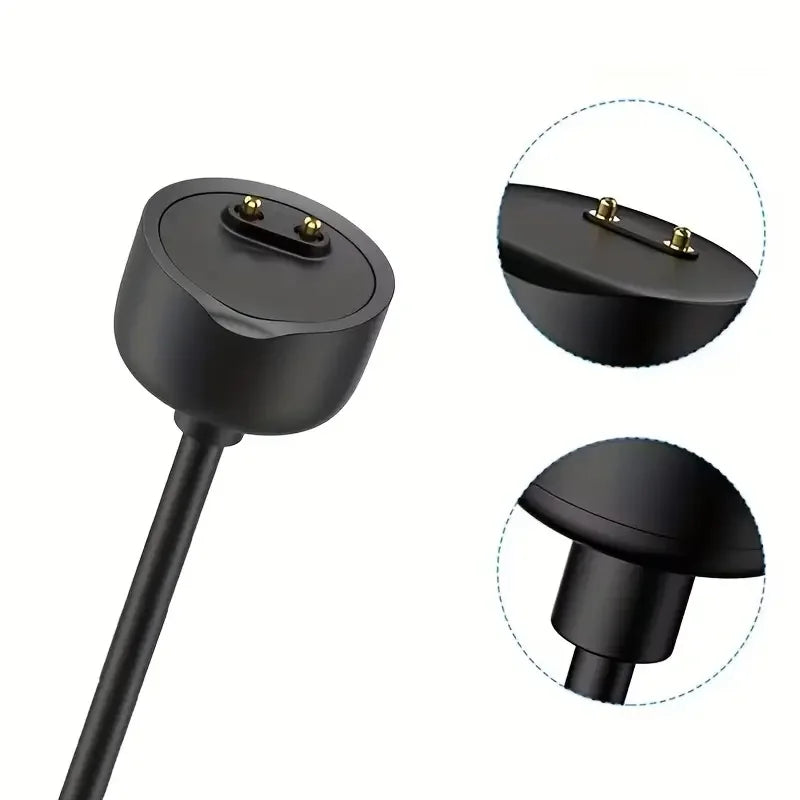 2-Pack USB Charger Cable for Xiaomi Mi Band 5 6 7 & Amazfit Smartwatch Charging Cable Oasis Select