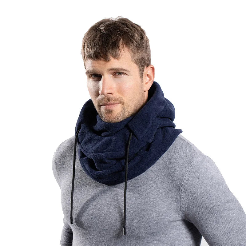 Unisex winter balaclava hat, warm neck warmer, windproof mask with drawstring, for motorcycling, skiing, hiking mountaineering Oasis Select