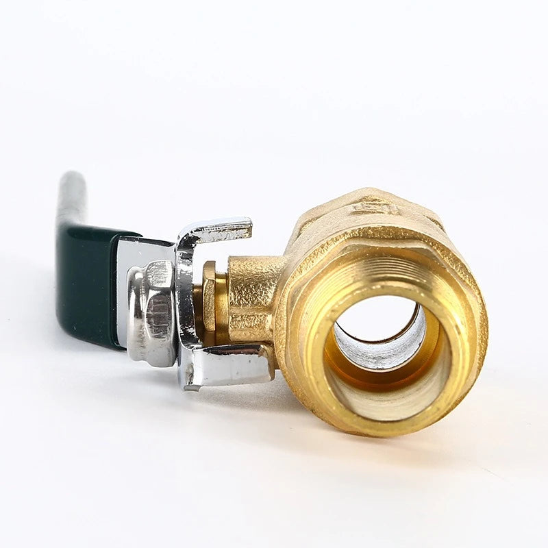 Brass valve with inner and outer teeth pneumatic ball valve all copper high-pressure copper full bore water treatment switch Oasis Select