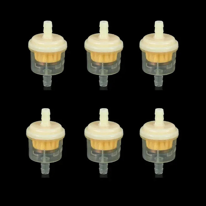 20/1pcs Professional Motorcycle Oil Filter Inline Gas Fuel Filter Gasoline Filters Tool For Scooter Moped Scooter Dirt Bike ATV Oasis Select 6pcs