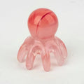 Resin Octopus Massage Comb Head Meridian Scraping Scalp Massage Brush Acupuncture Gua Sha Massage Comb Fatigue Relief Massage Oasis Select Pink