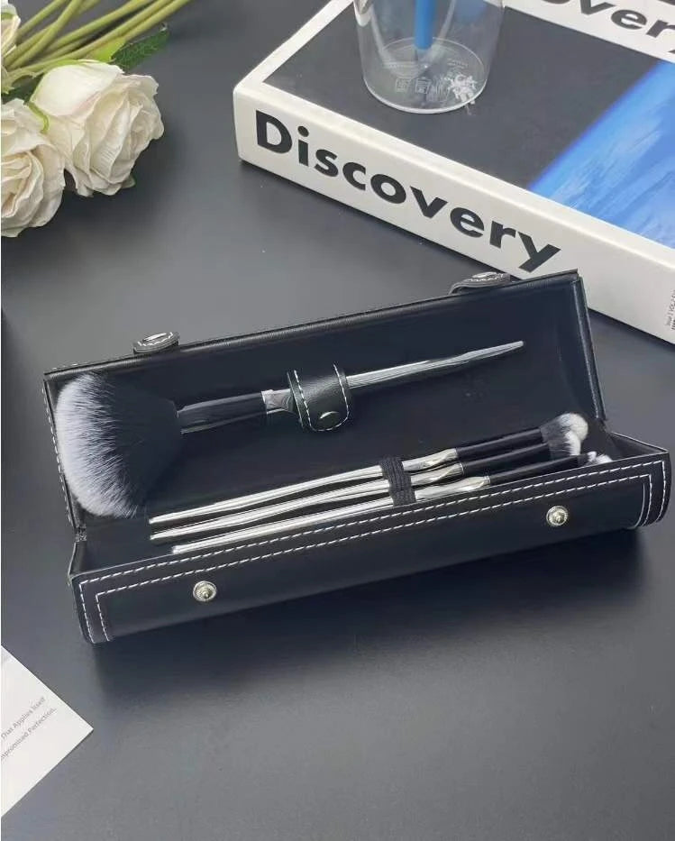 Professional 5-Piece Makeup Brush Set | Nylon Bristles Makeup Brush Set Oasis Select