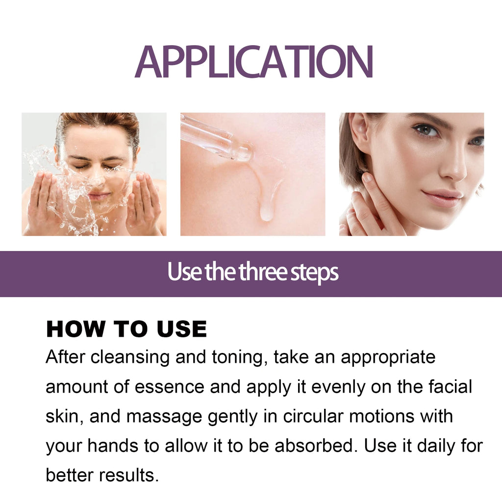 Hyaluronic Acid Firming Essence Shrink Pores Even Skin Tone Reduce Fine Lines Repair Barriers Deep Moisturizing Facial Serum Oasis Select