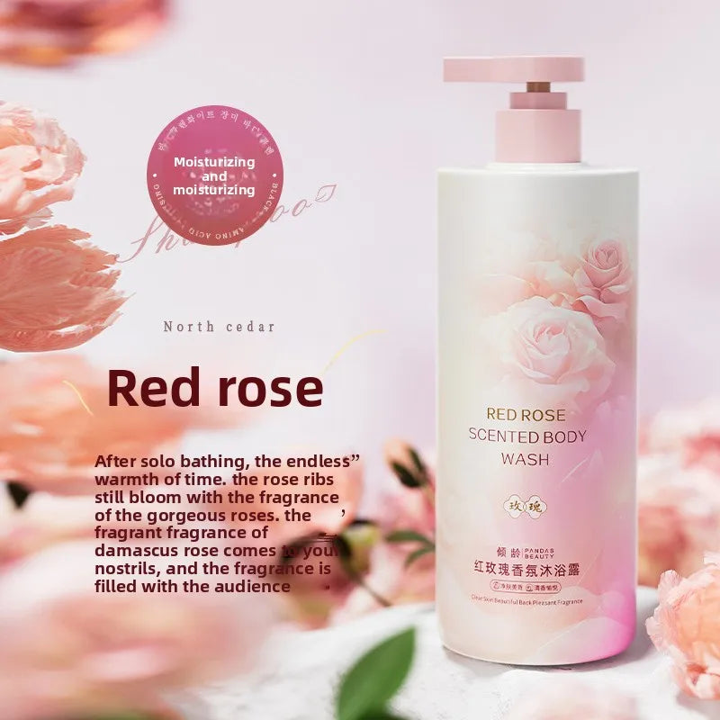 Floral Body Wash 800ml – Rose & Cherry Blossom Shower Gel Floral Shower Gel Oasis Select