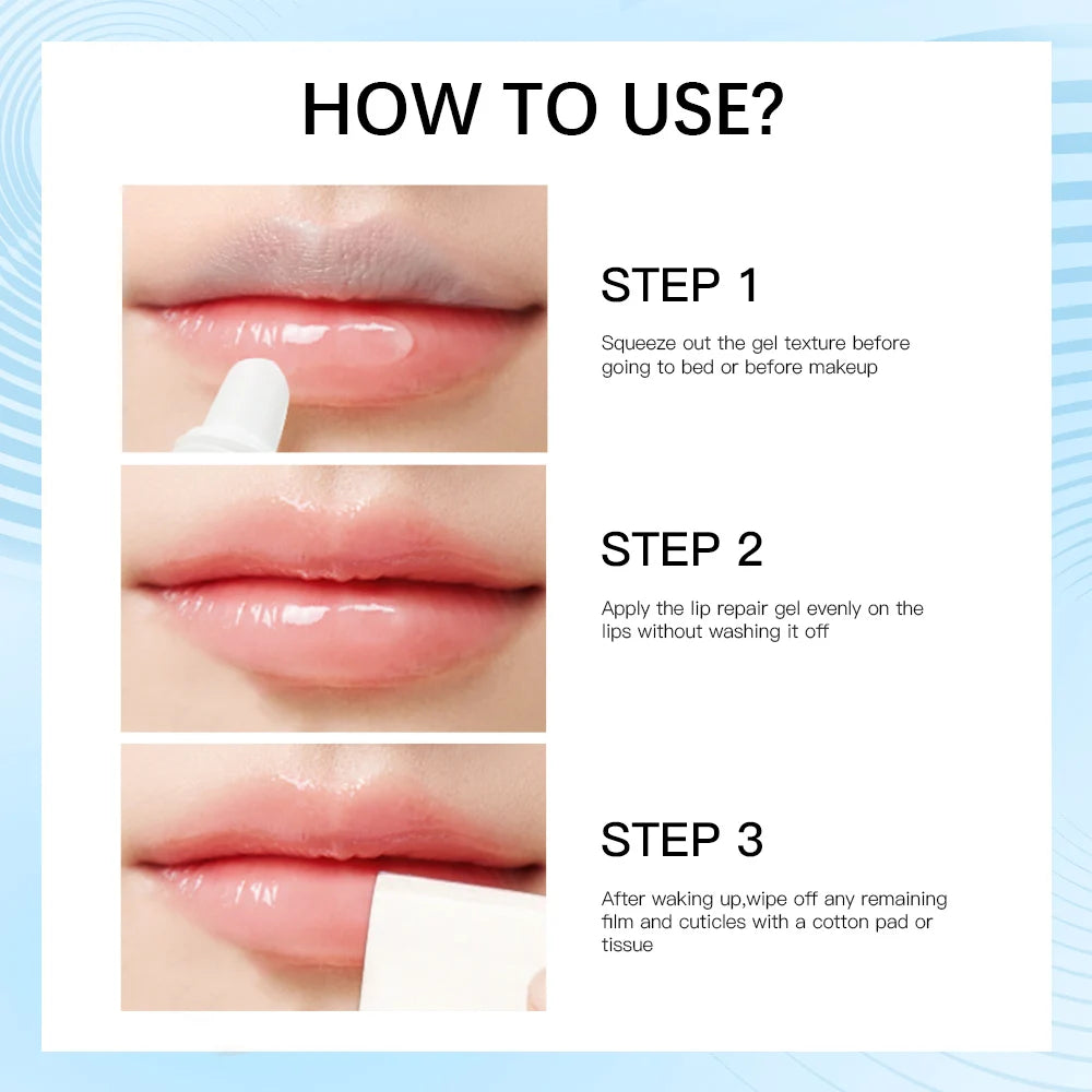Moisturizing Lip Repair Gel – Paraben-Free Lip Balm 2-Pack