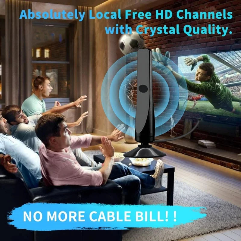 2026 Cross-border supply of European and American indoor terrestrial digital TV antenna HDTV-T vertical terrestrial antenna Oasis Select
