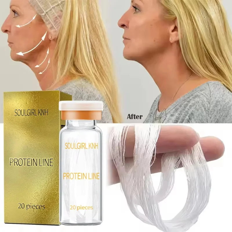 Instant Collagen Protein Threads Lifting Firming Absorbable Face Filler Anti-aging Deep Repair Fade Fine Lines Korean Skincare Oasis Select
